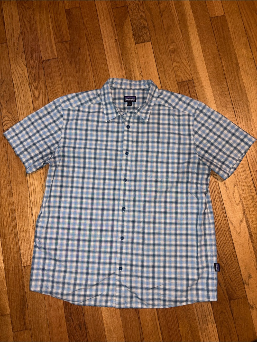Patagonia Men's Organic Cotton Plaid Button-Up Shirt